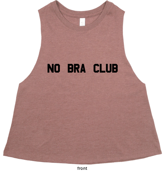 Mauve Sleeveless T-Shirt
