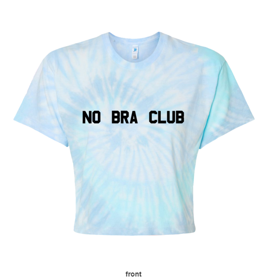 Ice Blue Tie Dye Women's T-Shirt
