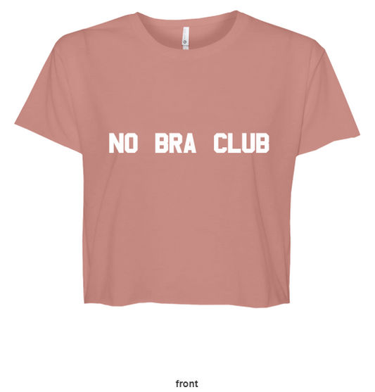 Next Level Pink Crop Top T-Shirt